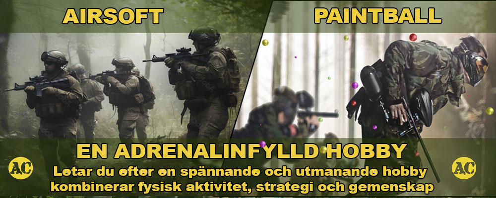 En adrenalinfylld hobby - paintball / airsoft